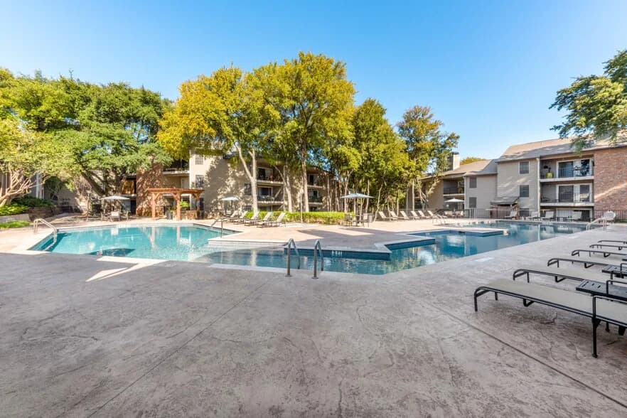 Hillside Creek in Austin, Texas