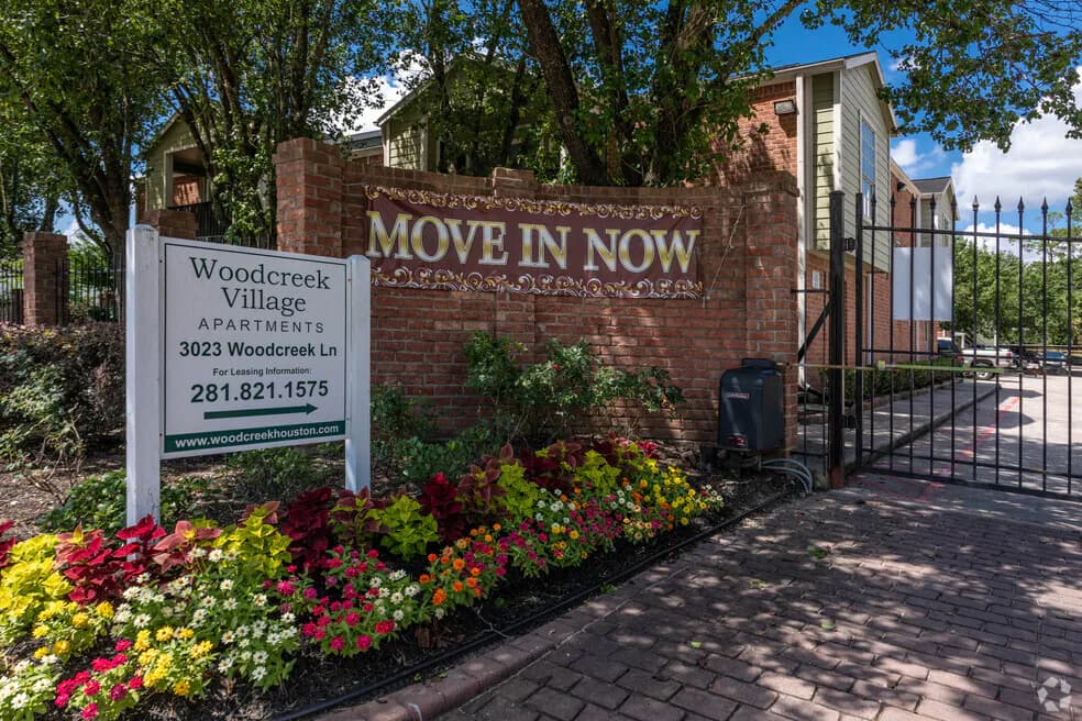 Woodcreek Village in Houston, Texas