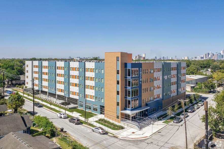 Avenue J in Houston, Texas