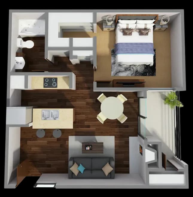 Cross Creek Apartments — photo 3
